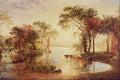 502096 A Bend In The River , Jasper F. Cropsey A4 Photo Print