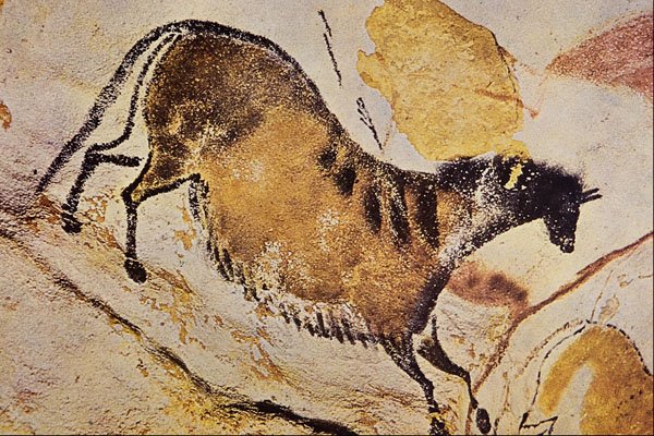 503010 Horse , Lascaux, Dordogne, France A4 Photo Print