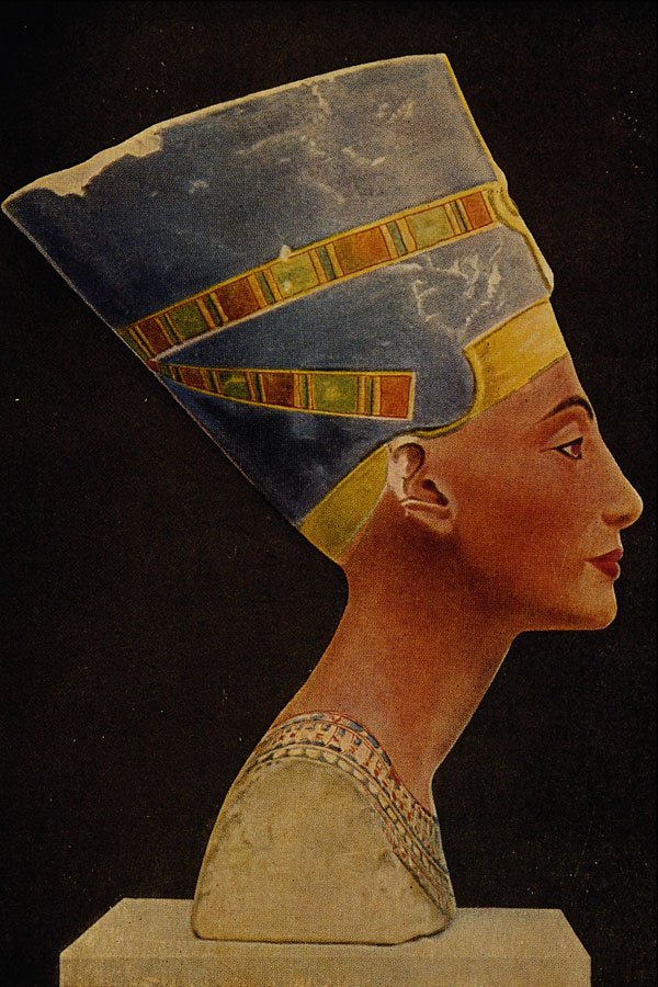 503013 Bust Of Queen Nefretete , Egypt A4 Photo Print
