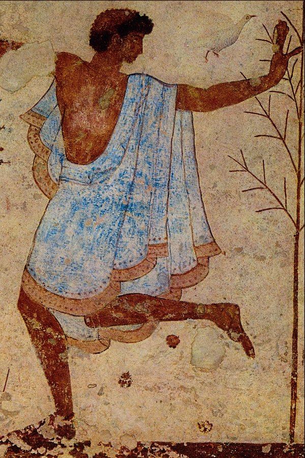 503044 Danseur , Tarquinia, Tombe De Triclinio A4 Photo Print