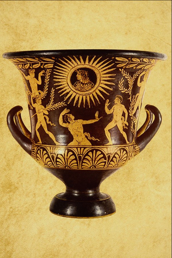 503049 Red figured Crater , Etruscan, Museo Nazionale, Parma A4 Photo Print