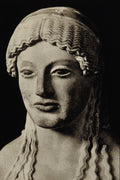 503054 Draped Female Statue , Greek, Museum Of The Acropolis A4 Photo Print