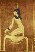 503098 Isis Kneeling , Tomb Of Amenophis II, Egypt A4 Photo Print