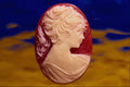504001 Cameo brooch A4 Photo Print
