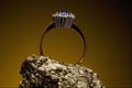 504024 Diamond Ring A4 Photo Print