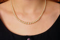 504029 Pearl Necklace A4 Photo Print