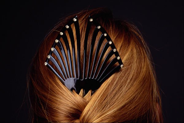 504037 Diamond Hairpiece A4 Photo Print