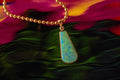 504050 Gold And Topaz Pendant A4 Photo Print