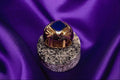 504064 14K Gold And Lapis Lazuli Ring A4 Photo Print