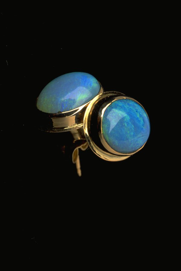 504088 14K Earrings With Opals A4 Photo Print
