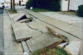 505001 Buckled Pavement After Earthquake, San Francisco, CA A4 Photo Print