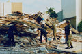 505002 Collapsed Building, Marina District, San Francisco, CA A4 Photo Print