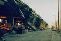505009 Interstate 880 Structural Failure After Earthquake, Oakland, CA A4 Photo Print