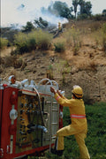 505014 Urban Wildland Interface Canyon Fire, Structures Threatened A4 Photo Print