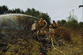 505015 Urban Wildland Interface Canyon Fire, Structures Threatened A4 Photo Print