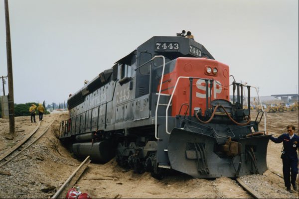505033 Freight Train Derailment, Accident Destroyed Homes A4 Photo Print