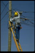 506014 ''Ma Bell'' Maintaining The Network A4 Photo Print