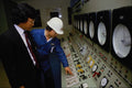 506055 Oil Refinery Control Room, South Korea A4 Photo Print