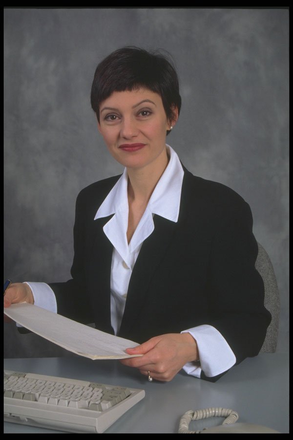 506058 Confident Manager A4 Photo Print