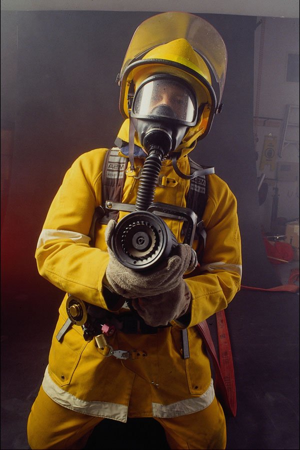 506093 Fireman A4 Photo Print