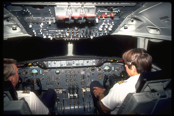 506099 Cockpit For Boeing 737 A4 Photo Print