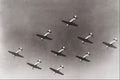 507007 Hawker HURRICANE In Formation, 1943, DND PA 145280 A4 Photo Print