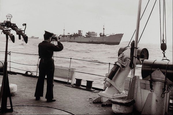 507009 View From HMCS SKEENA, 1943, Richardson, DND PA 166889 A4 Photo Print