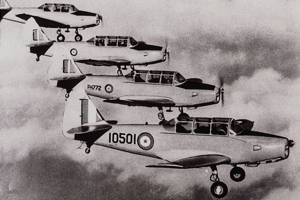 507011 RCAF Fairchild CORNELL, 1943, NAC PA 135611 A4 Photo Print
