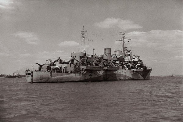 507015 HMCS PRINCE DAVID, 1944, Arless, DND PA 132797 A4 Photo Print