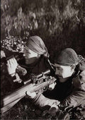507041 Troops Sighting For Snipers France 1944 Bell DND PA 141723 A4 Photo Print