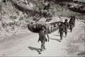 507042 P.P.C.L.I. Advancing, Italy, 1943, J. Smith, DND PA 166755 A4 Photo Print