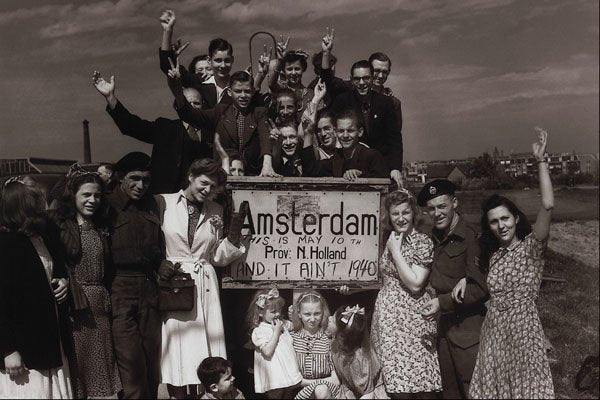 507096 Celebration, Netherlands, 1945, Dean, DND PA 114069 A4 Photo Print