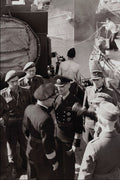 507098 German And Cdn. Officials, Germany, 1945, Grant, DND PA 167738 A4 Photo Print