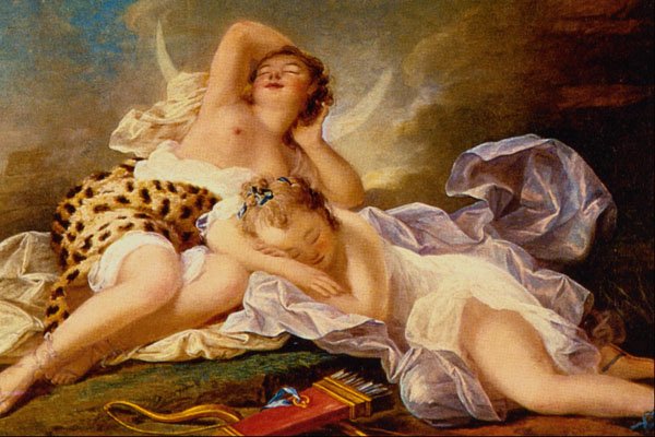 508000 Diana At Rest , Jean Honore Fragonard A4 Photo Print