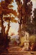 508009 The Swing , Hubert Robert A4 Photo Print
