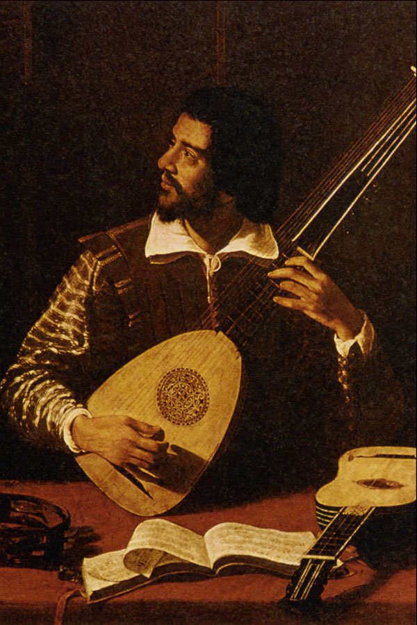 508010 Lute Player , Michelangelo Caravaggio A4 Photo Print