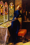 508024 Mariana (1851), Sir John Everett Millais A4 Photo Print
