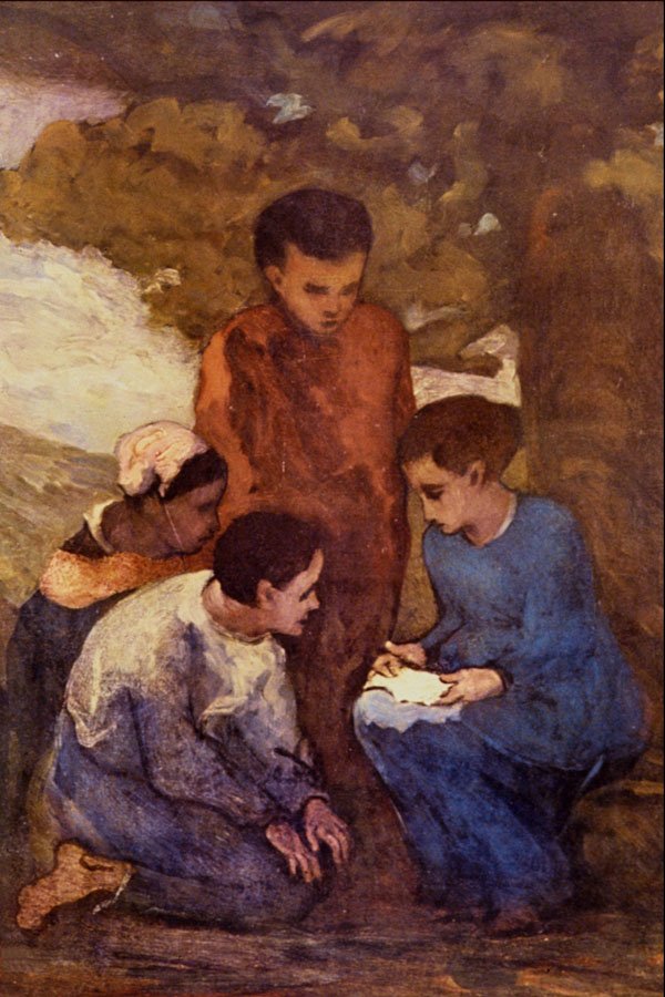 508027 The Letter , Honore Daumier A4 Photo Print