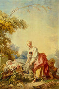 508040 La Bergere , Jean Honore Fragonard A4 Photo Print