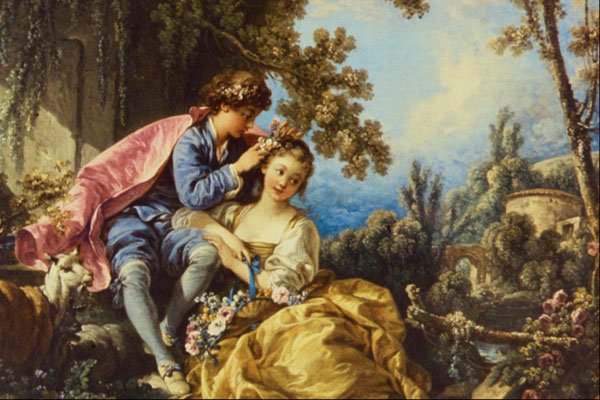 508044 Spring , Francois Boucher A4 Photo Print