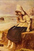 508052 A Message From The Sea , Sir John Everett Millais A4 Photo Print