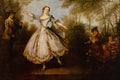 508056 La Danseuse, Marie Anne Cuppi , Nicolas Lancret A4 Photo Print