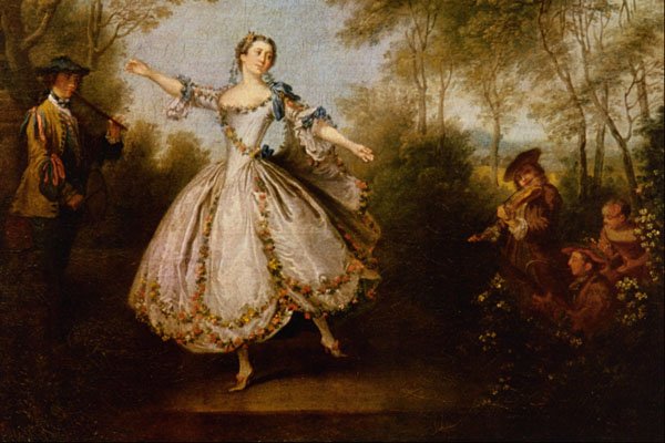 508056 La Danseuse, Marie Anne Cuppi , Nicolas Lancret A4 Photo Print