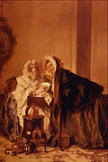 508059 Gossiping , A.H. Bakker Korff A4 Photo Print