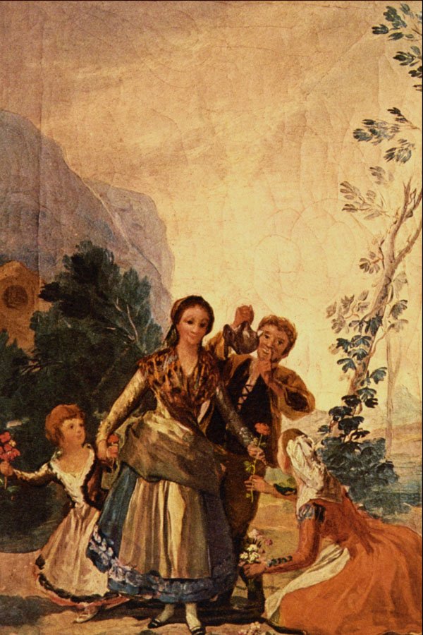 508078 Spring , Francisco De Goya A4 Photo Print