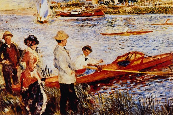 508093 Remeros , Auguste Renoir A4 Photo Print