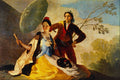 508097 Le Parasol , Francisco De Goya A4 Photo Print