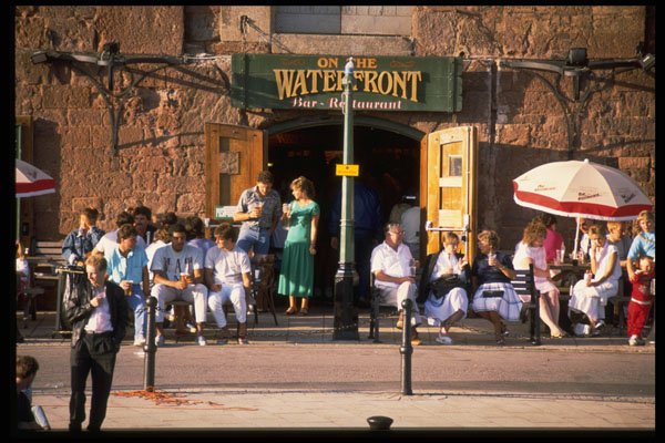 509006 People, The Waterfront Bar, Quey, Exeter A4 Photo Print