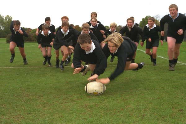509024 English School Rugby A4 Photo Print