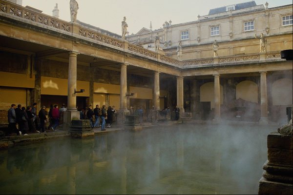509032 Roman Baths, Bath A4 Photo Print